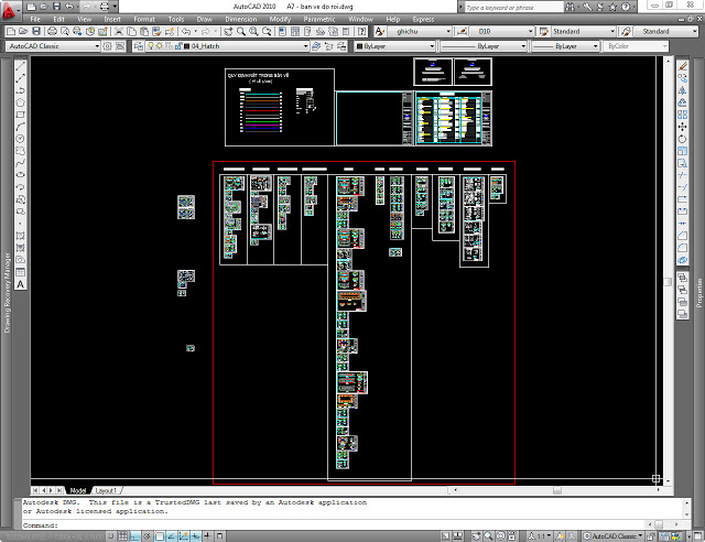 Cách In Tự Động Bằng Autolisp Các Bản Vẽ Trên Model Autocad