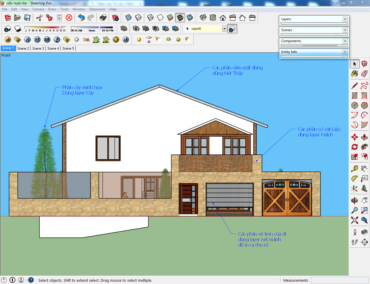 Cơ Bản Về Cách Dùng Layer Trong Bản Vẽ Autocad