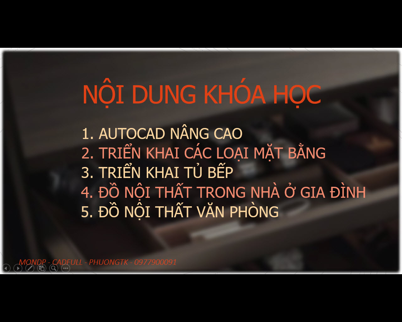 Autocad Nội Thất - Lộ Trình Một Khóa Triển Khai Nội Thất