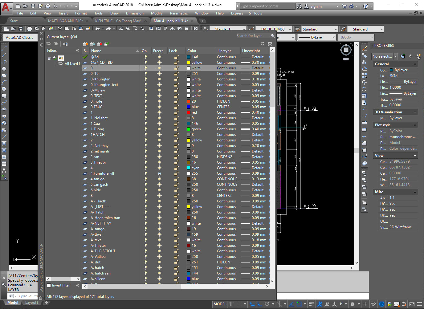 Xử Lý Layer Cho Bản Vẽ Autocad - iSo Bản Vẽ