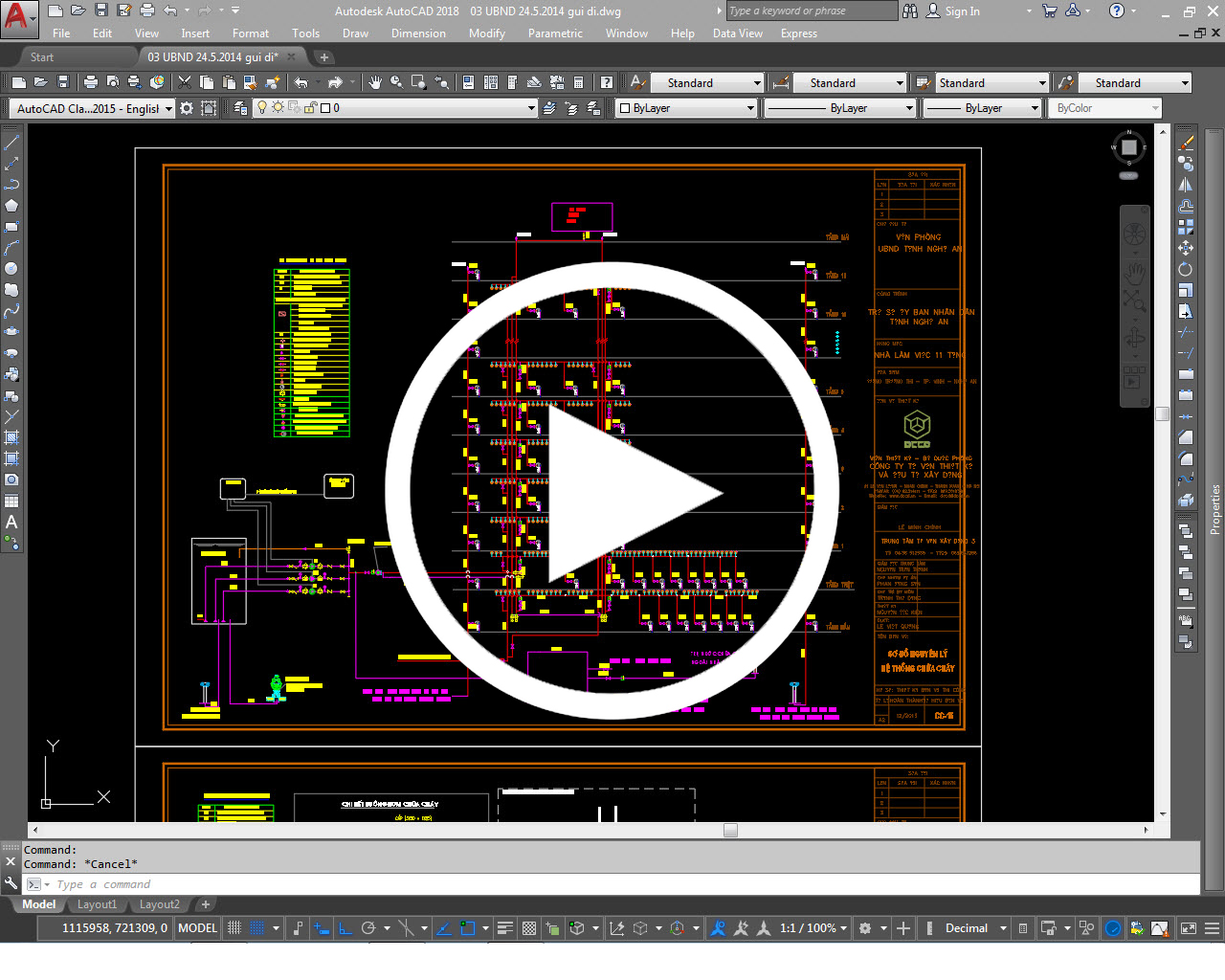 Biến Bộ Layer Bản Vẽ Autocad Của Người Khác Thành Của Mình | Trang Học Vẽ  Autocad, Sketchup, 3Dsmax | Www.Mondp.Com