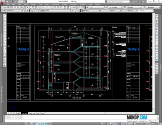 File Bản Vẽ Mẫu Cho Phần Trình Bày Trên Layout