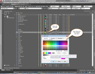 Biến Bộ Layer Bản Vẽ Autocad Của Người Khác Thành Của Mình