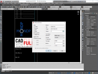 Block Chứa Text Attribute Trong Bản Vẽ Autocad - iSo Bản Vẽ