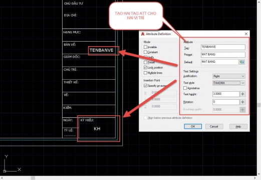 Tạo Khung Tên Chuẩn Cho Mọi Tỷ Lệ Bản Vẽ Autocad.