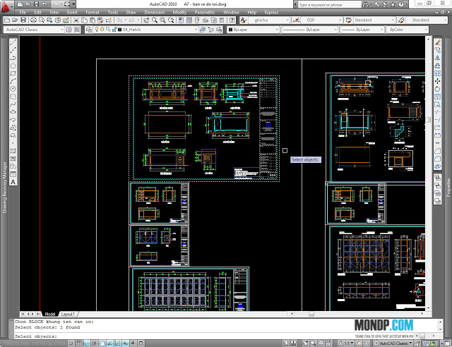 Cách In Tự Động Bằng Autolisp Các Bản Vẽ Trên Model Autocad Cach_in_tu_dong_tren_model_4